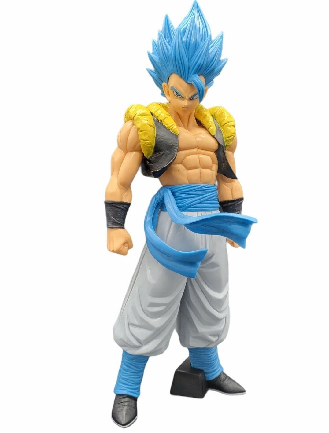 Genuine Anime Shfiguarts Dragon Ball Z Gogeta Figure Blue Hair Gogeta  Theater Edition Joint Movable Doll Collectible Toys Gift