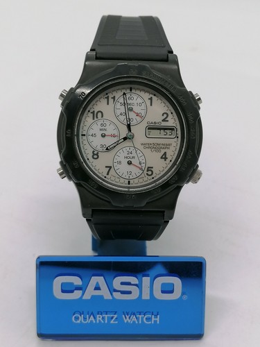 Casio MWA-10 Chronograph 1/100 Vintage Not Used | eBay