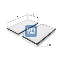 Ufi 53.228.00 Innenraumfilter Pollenfilter FüR Bmw Alpina