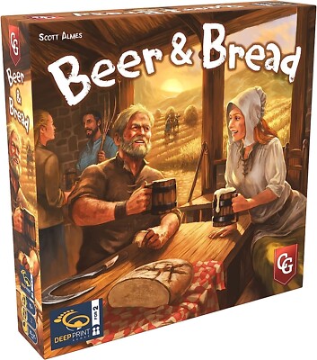 Beer & Bread Board Game by Capstone Games NEW In Shrink