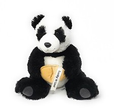 Aurora Black White Panda Lucky in Love Bear Plush 11"