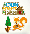 Sweet Cabin Die Cut Embellishments for Cards Scrapbooking Making 🎉Free Shipping