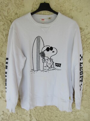 Levis Jeans Tee Shirt Levis Femme Snoopy Sweat LEVI'S SNOOPY