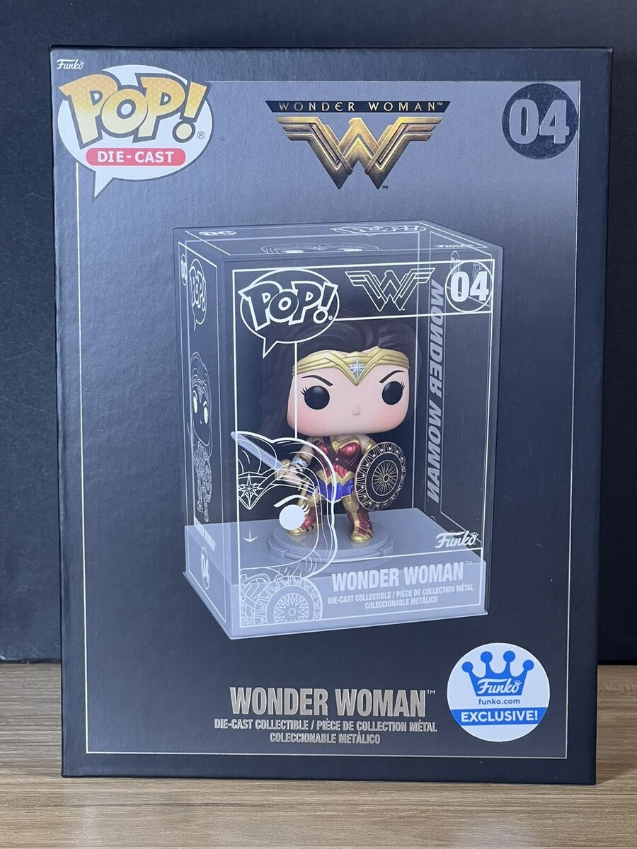 Funko POP! Die-Cast DC Wonder Woman #04 Funko Shop Exclusive