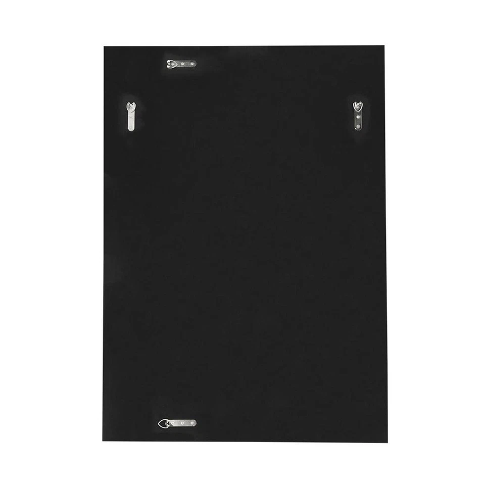 28" Black Metal And Glass Mosaic Framed Accent Mirror - Image 3 of 4