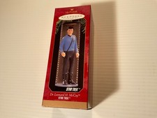 1997 Hallmark Ornament Star Trek Dr. Leonard H. McCoy New Mint Pristine Mint Box