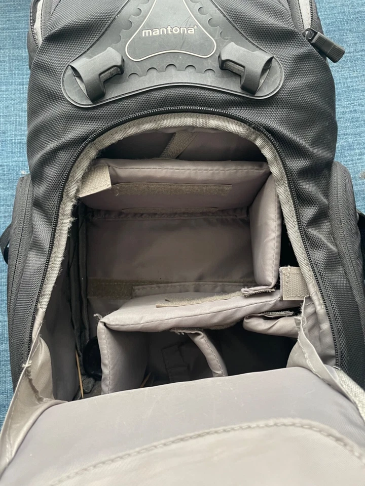 Mochila para cámara Mantona negra Foto 2 de 4