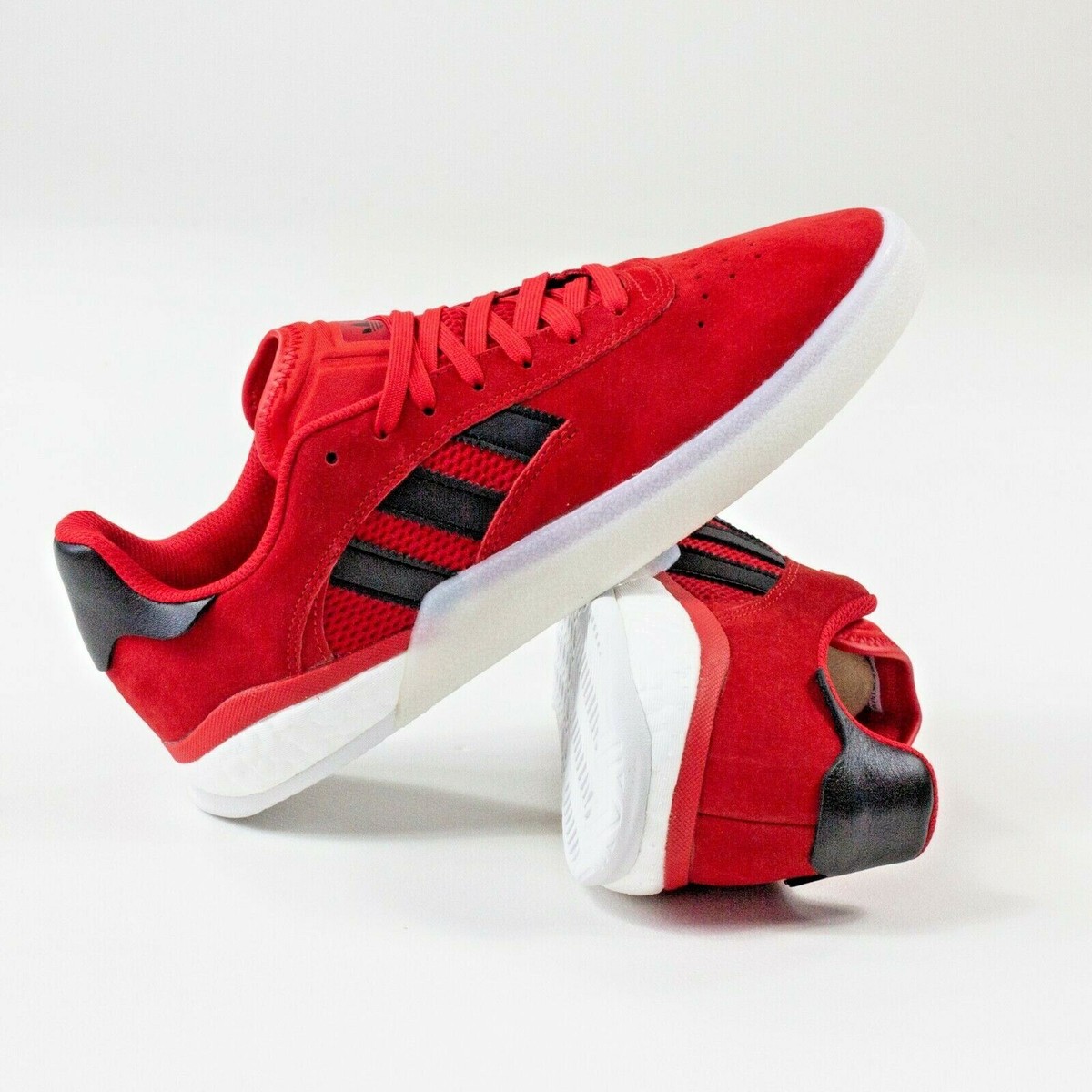 New Adidas Skate Shoes Athletic Street Casual Boost 11 Red