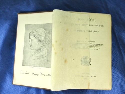 1886 1st ED 1st STATE JO’S BOYS LOUISA MAY ALCOTT ROBERTS BROS LITTLE WOMEN MEN - Picture 4 of 11