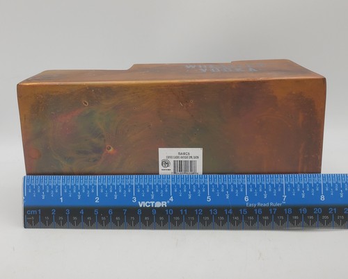 American Metalcraft Antik Kupfer Organizer Caddy BARC5 Wheatley Vodka Handwerk - Bild 13 von 18