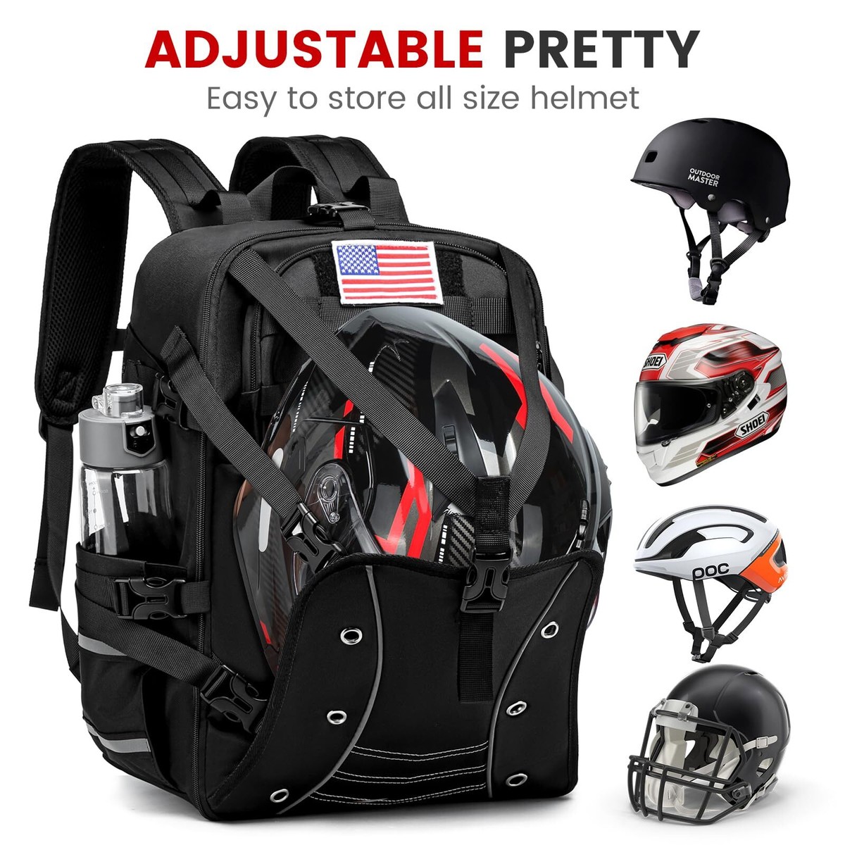 atachments to motorcycle helmets Double Helmet Rack & Jacket Hook, Handmade Style:REGULAR Brand_ANDE spark intrigue and turn Football Helmet for Big