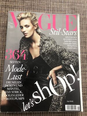 VOGUE Germany 9/2013 ANJA RUBIK Julia Noni JENEIL WILLIAMS Derek Lam MCCARTNEY