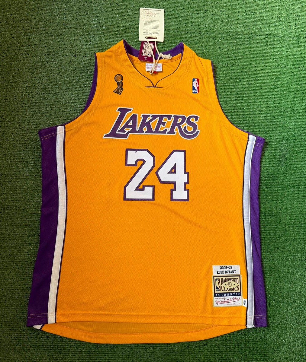 Kobe Bryant LA Lakers Mitchell & Ness 2008-09 Home Finals
