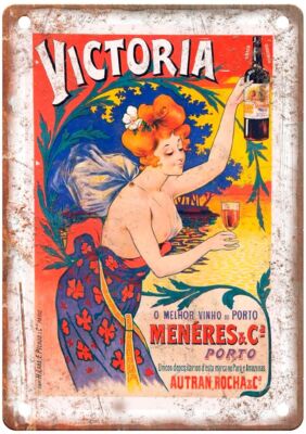 Menères Vintage Liquor Poster Retro Look Reproduction Metal Sign E1173