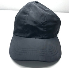 Unbranded Baseball Cap Plain Black Mens OSFM ...
