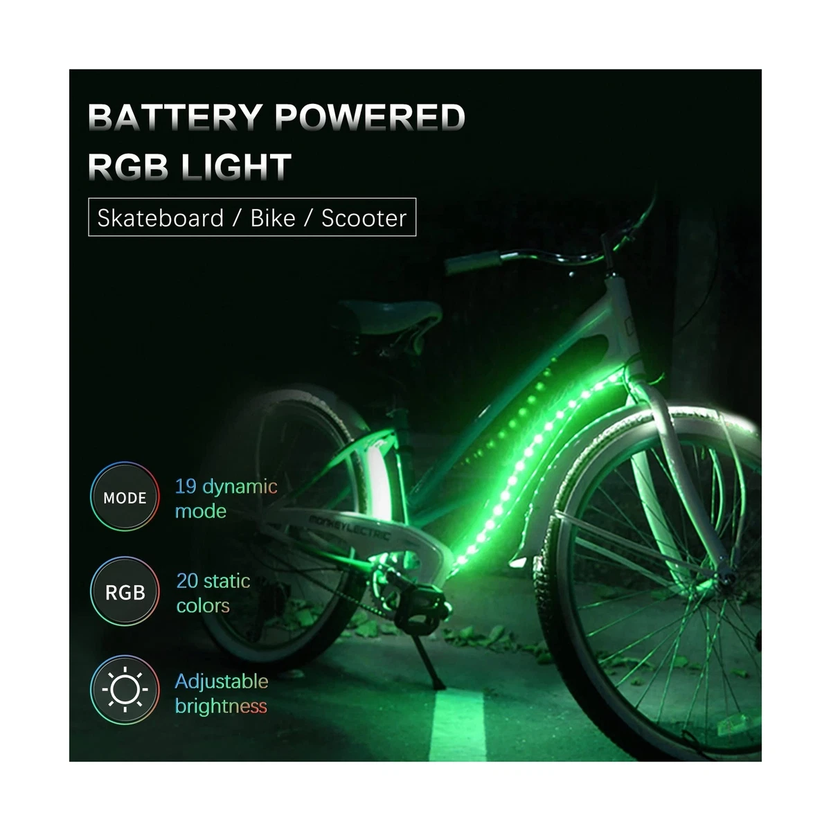 Led bicycle frame lights new arrivals