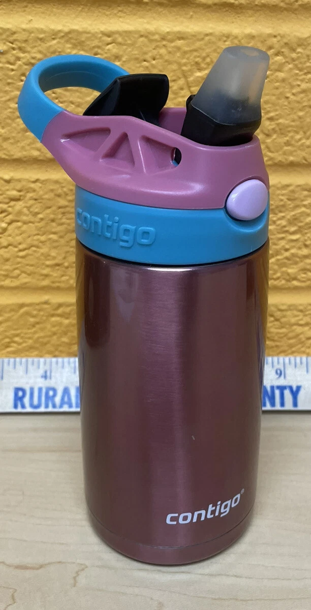 Contigo 13oz Stainless Steel AutoSpout Kids' Water Bottle Blue