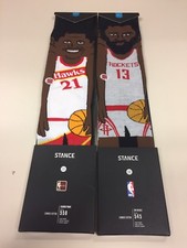 Stance BasketBall Socks Lot Of 2 Size Large