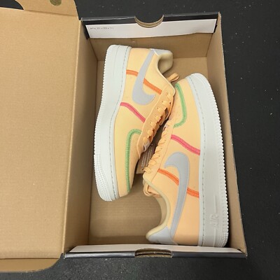 Nike Wmns Air Force 1 '07 Low LX 'Stitched Canvas - Melon Tint