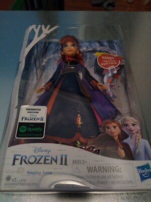11'' Doll Disney Frozen II Singing Anna Sings '' The Next Right Things''