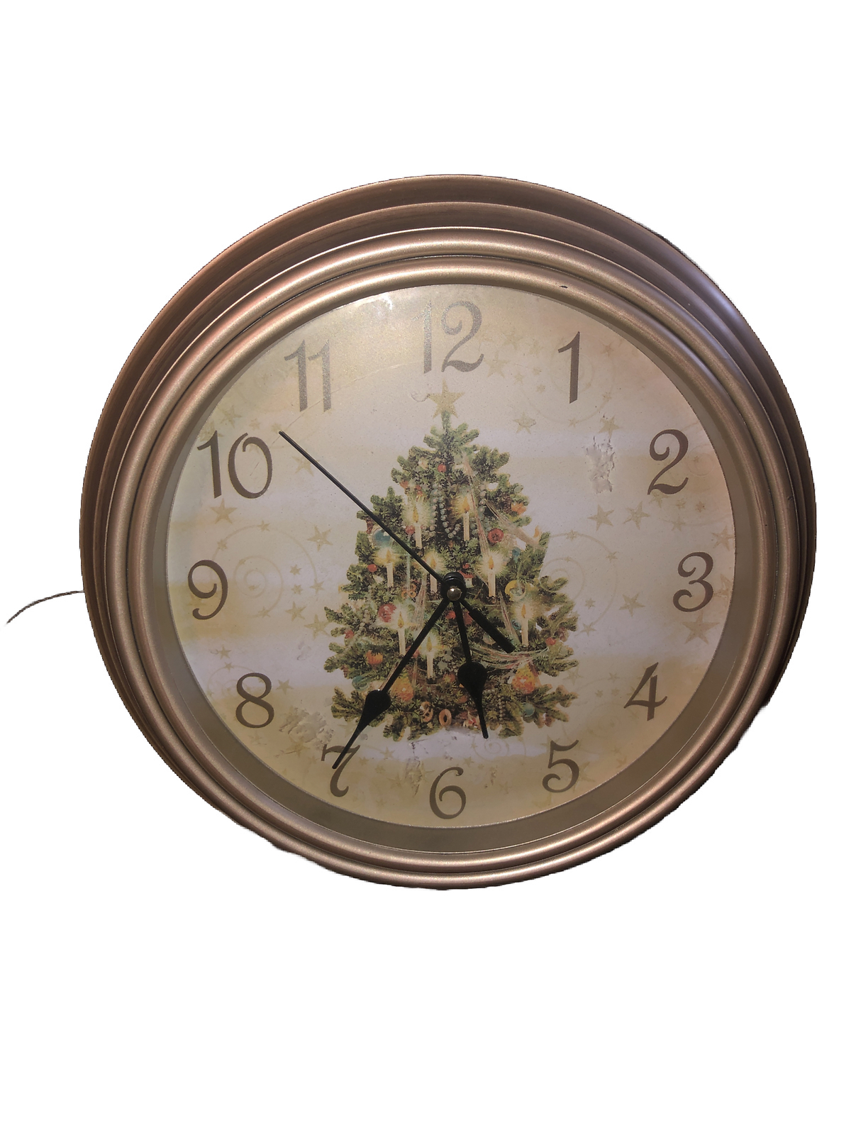 Vintage The Original Christmas Caroling Clock eBay