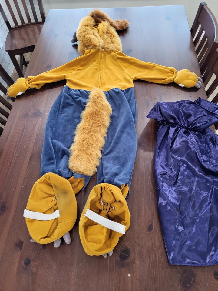 Disfraz Vintage La Bella y la Bestia Disney Store 4T Foto 2 de 3