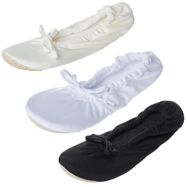 womens ballerina style slippers