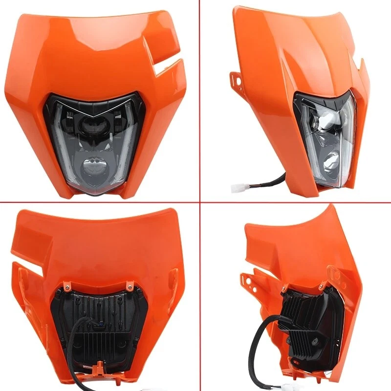 Faro LED con intermitente para KTM 250 XC-W 300 EXC 350 EXCF 450 EXC EXC-F Foto 3 de 4