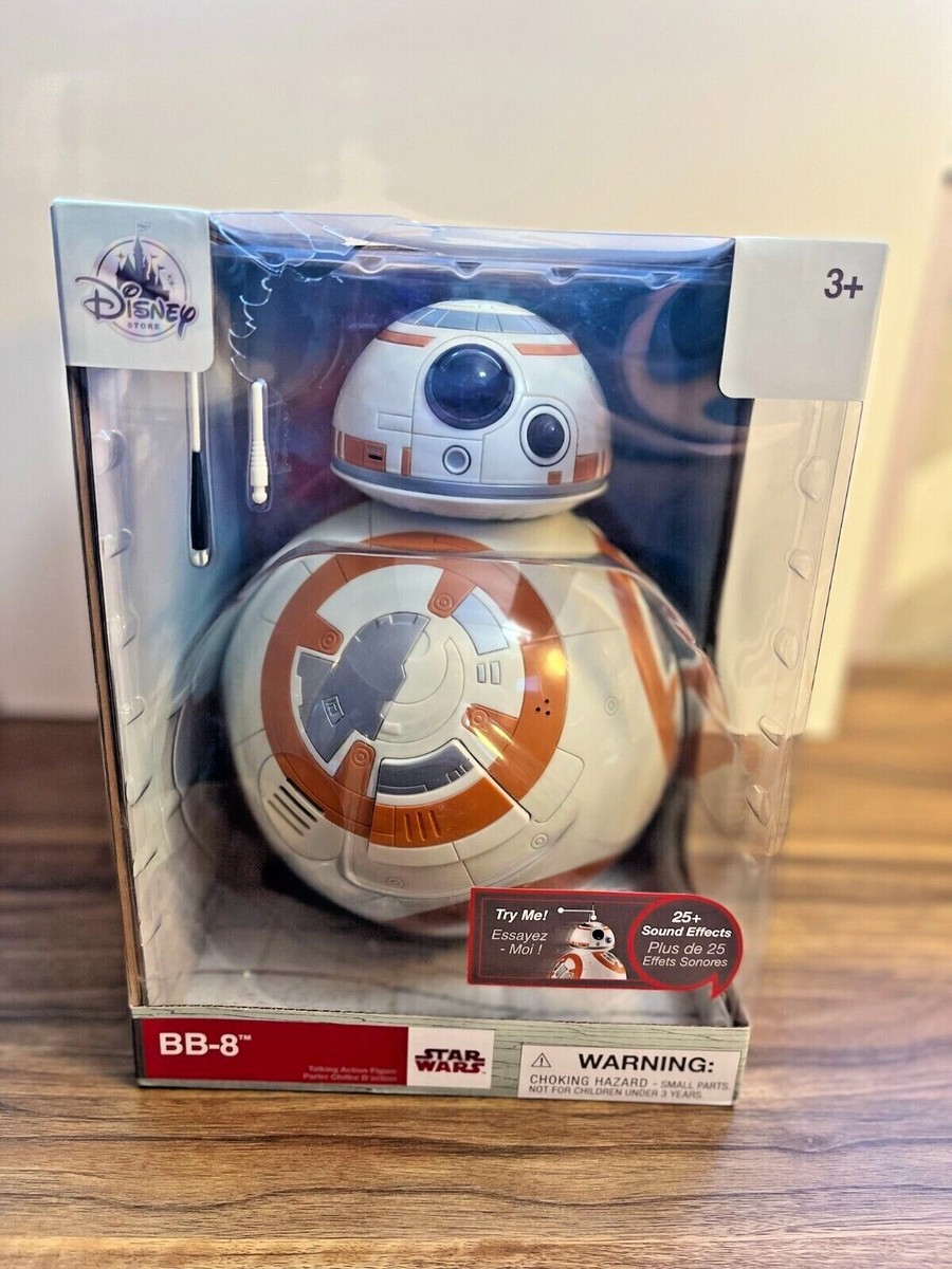 2017 Disney Store Star Wars BB-8 Interactive Talking Action