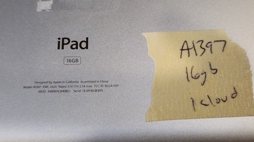 3x Lot Apple iPad 2nd Gen A1395 & A1397 9.7" Tablets - Picture 7 of 7