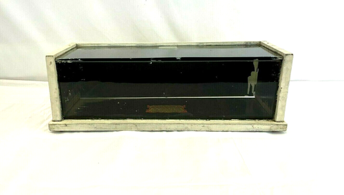 ANTIQUE COUNTER DISPLAY GLASS & WOOD - SEALPACKERCHIEF - Picture 3 of 12