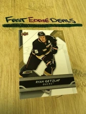 UPPER DECK HOCKEY 2007 RYAN GETZLAF SUNKIST FRENCH INSERT CARD 8 OF 10 DUCKS