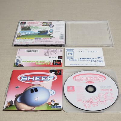 Sheep Sony PlayStation PS1 Import US Seller Authentic Tested