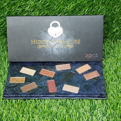 Dose of Colors Hidden Treasure Eyeshadow Palette - 10 Shades