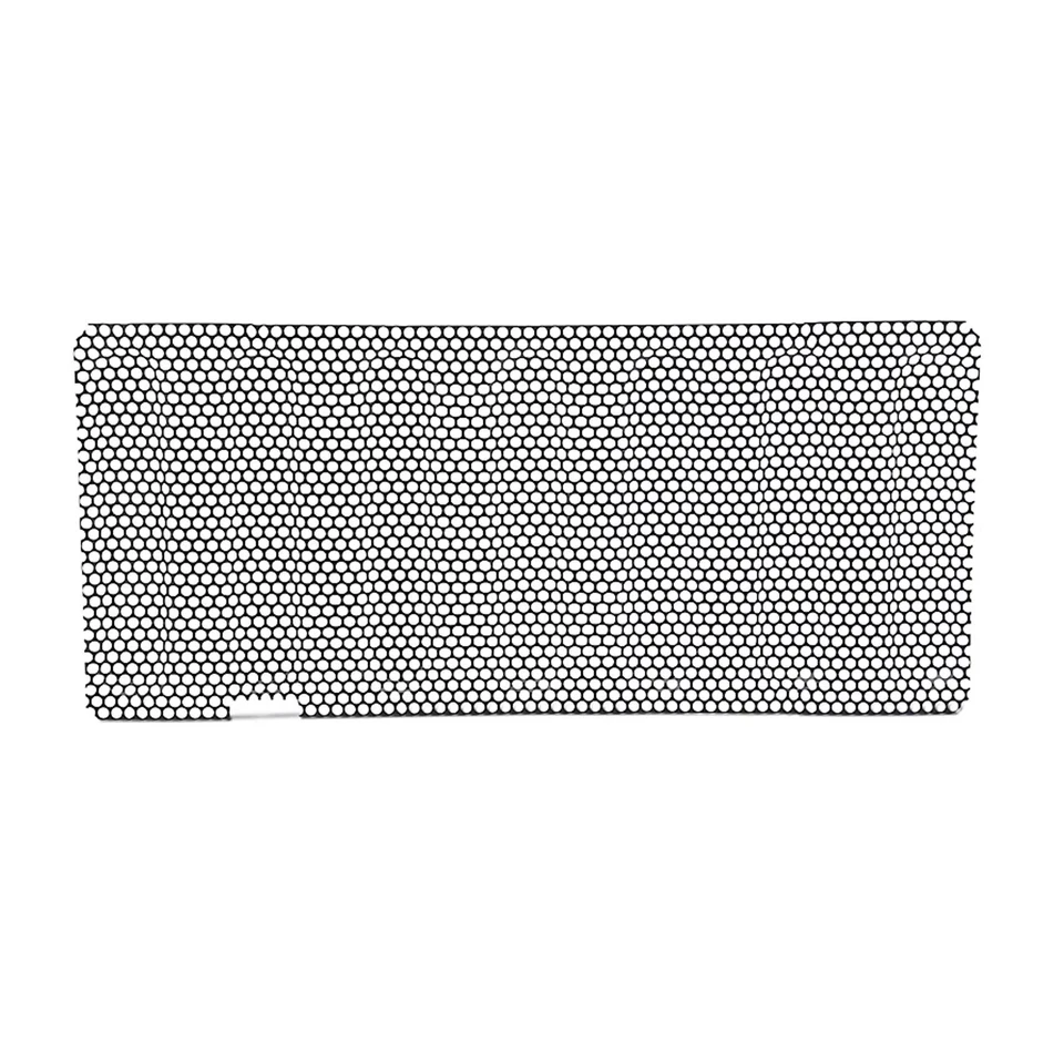 Rugged Ridge Black Steel Perforated 1Pc Grille Insert for 07-18 Jeep Wrangler JK Foto 3 de 4