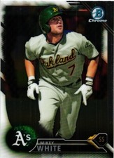 2015 BOWMAN CHROME PROSPECTS MIKEY WHITE RC ROOKIE $0.99 VALUE BOX