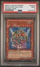 PSA 9 MINT Magician's Valkyria JUMP-EN009 Ultra Rare Shonen Jump Promo Yugioh