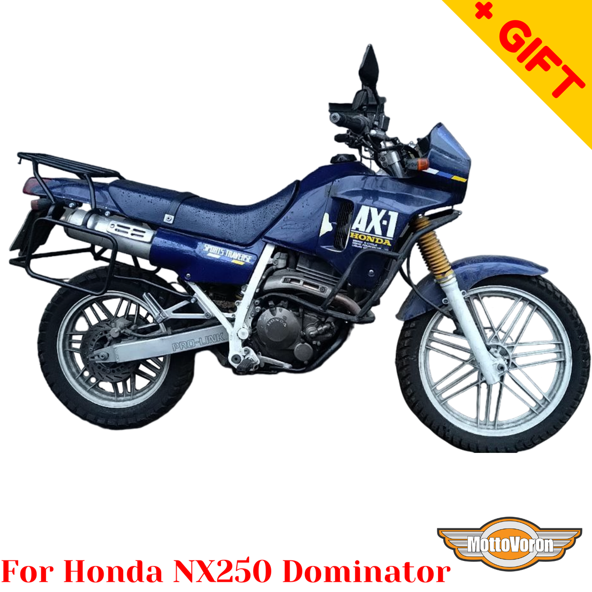 For Honda NX250 Luggage rack system NX 250 Dominator Side carriers