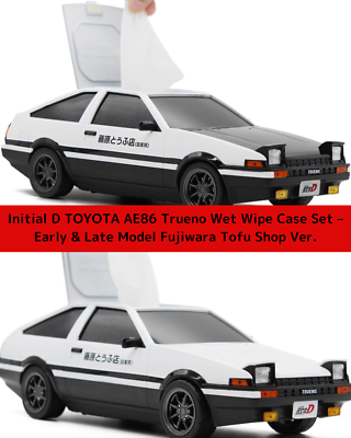 Initial D AE86 Trueno Wet Wipe Case Set Early & Late Model