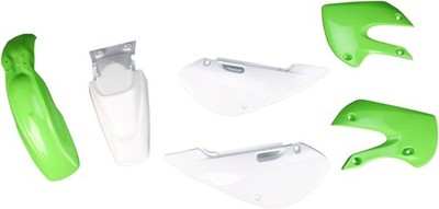 Acerbis Plastics Kit 12 Original #2041073914 for Kawasaki/Suzuki KLX110/DR-Z110