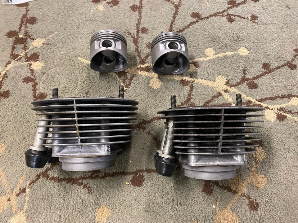 Цилиндры и поршни BMW 1981 R65. Nikasil с подкладкой, 10 500 миль - Изображение 2 из 4