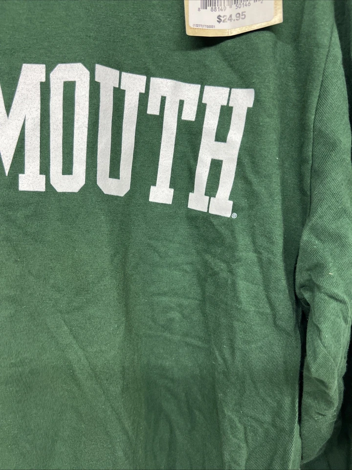 NUEVA Camiseta con Etiquetas Dartmouth Manga Larga Mediana Buena Calidad OFERTA A VENTA BARATA Foto 4 de 4