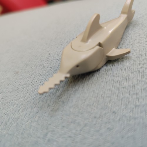 LEGO Pez Espada Minifigura Fondo del Océano Escena del Mar Tiburón Pez Sierra Acuario - Imagen 7 de 7