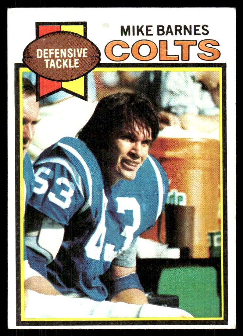 Mike Barnes 1979 Topps #398 Colts FREE SHIPPING StackedPacks