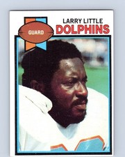 1979 Topps #60 Larry Little Miami Dolphins Football Card