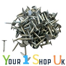20mm Felt Nails, Galvanised Clout Nails, 20mm  Roofing Felt Tacks, 100 Pack