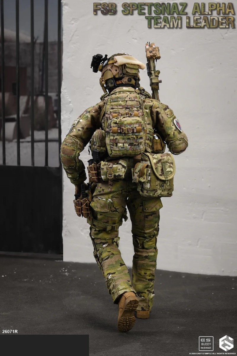 Easy&Simple ロシア FSB アルファ・チーム・リーダー 26071R Boxset Figure - Easy&Simple 26071R 1/6 Scale FSB ALPHA TEAM