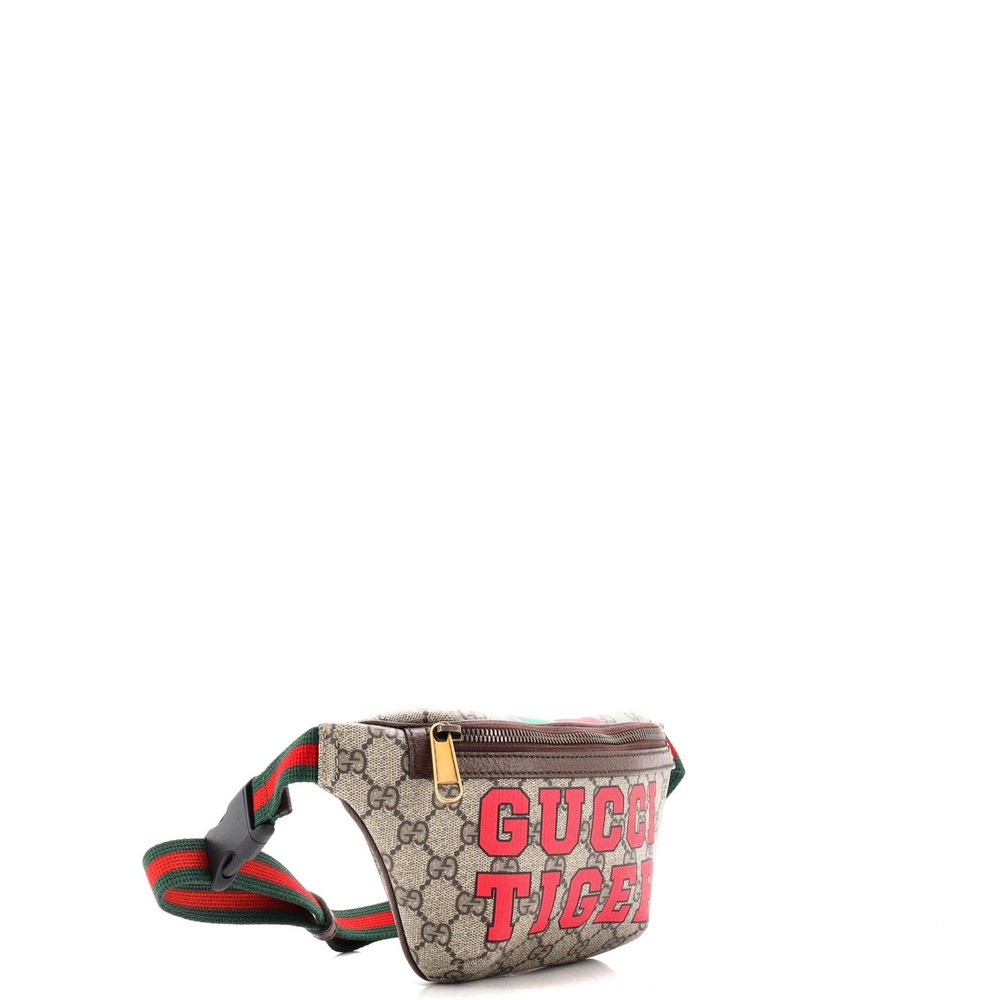 Gucci GG Coated Canvas Belt Bag with Signature Print