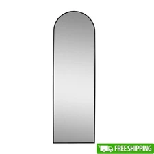 Freestanding Aluminum Floor Easel Mirror Full Length W/ Anti-Tip Hardware New