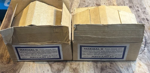 Pair of Meccano Marshall II Power Control Units